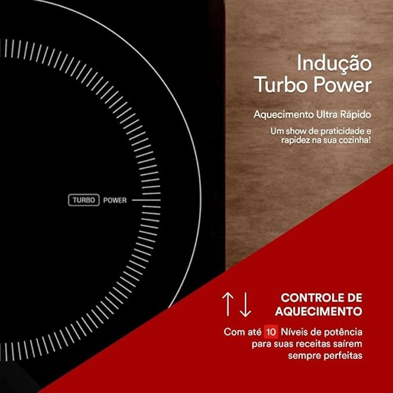 Cooktop de Indução 1 Boca EOS Cheff Gourmet 4