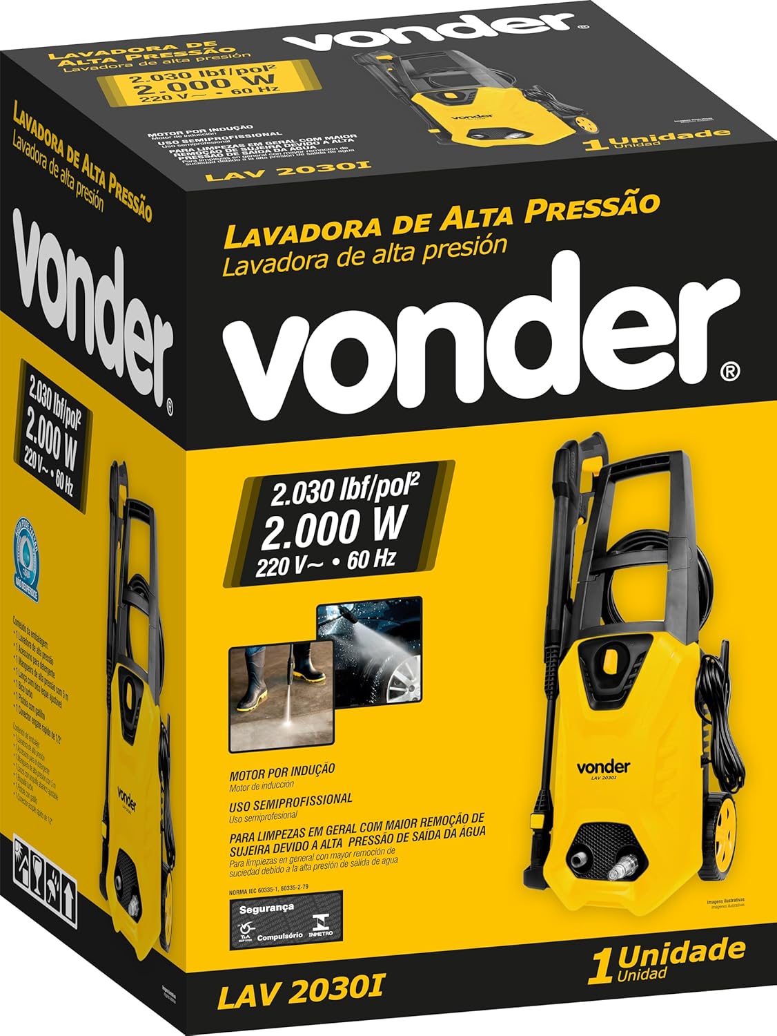 Lavadora de Alta Pressão LAV 2030i 4