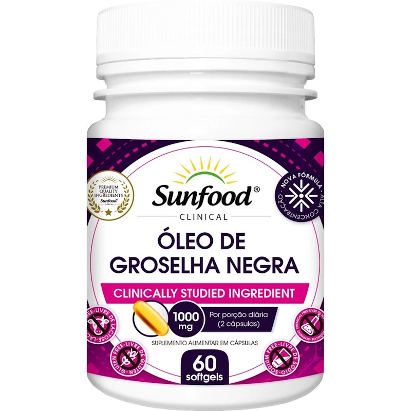Óleo de Groselha Negra Sunfood Clinical 1