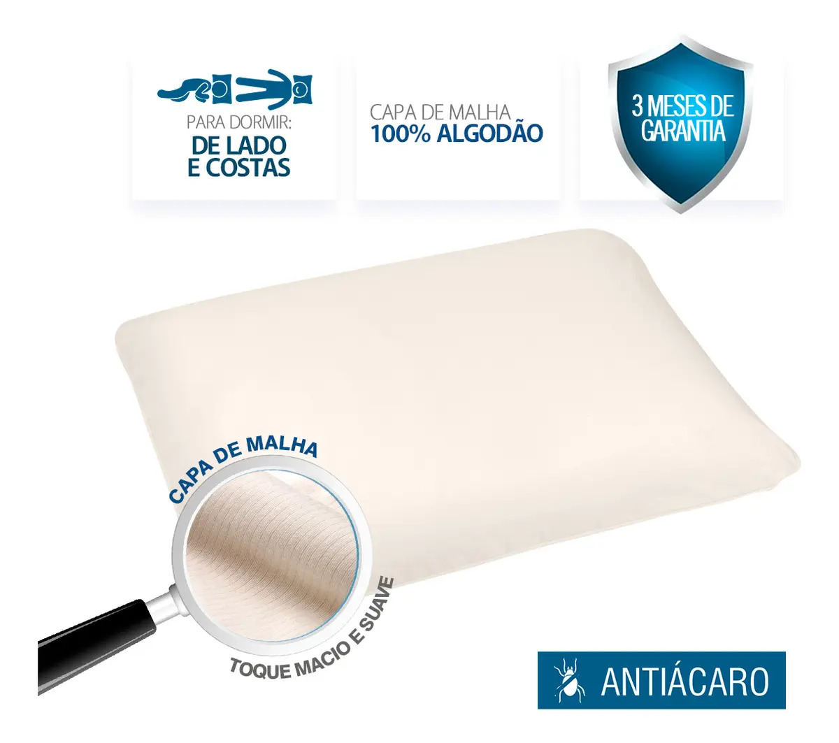 Travesseiro Nasa X Alto 4