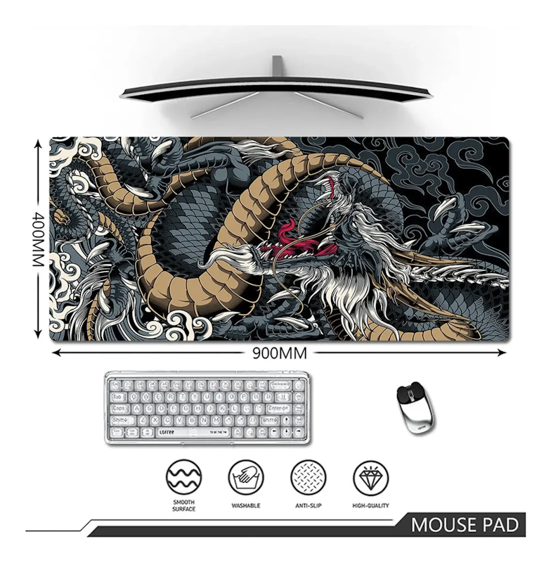 Mouse Pad Gamer Speed Extra Grande 4