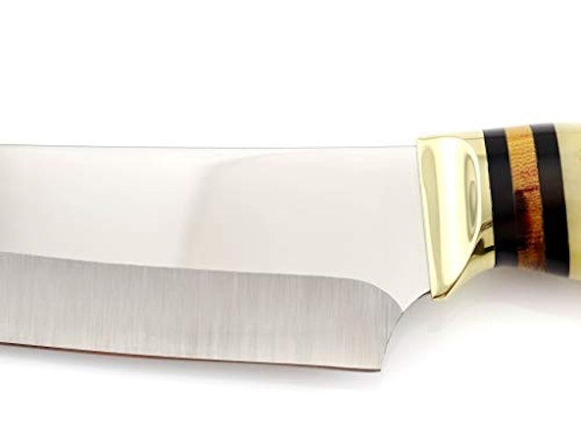 Faca para Churrasco 9" Zakharov Golden Bull Cabo de Osso 5