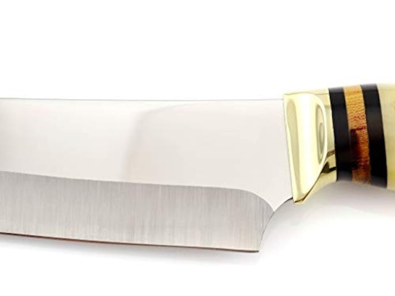Faca para Churrasco 9" Zakharov Golden Bull Cabo de Osso 5