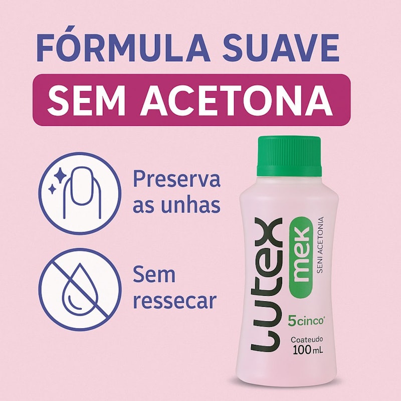 Removedor de Esmalte Lutex Mek 3