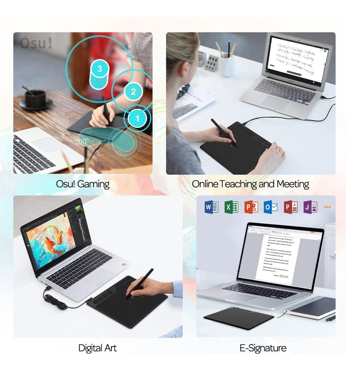 Mesa Digitalizadora GAOMON S620 Pen Tablet 5