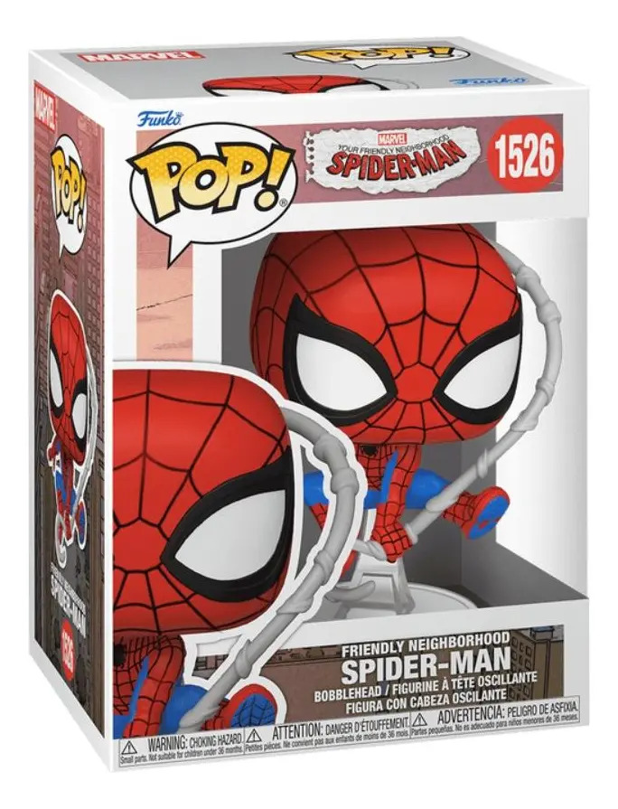 Boneco Funko Pop! Marvel Homem-Aranha Amigão da Vizinhança 3
