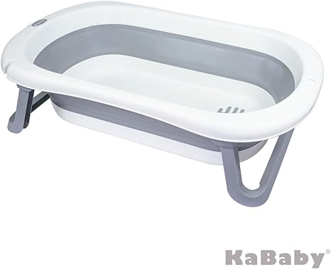 Super Banheira Infantil Antiderrapante KaBaby Cinza 5