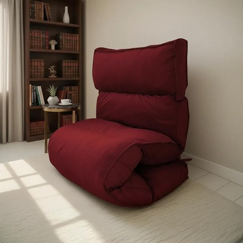Futon Almofada Dobrável de Espuma Solteiro 1