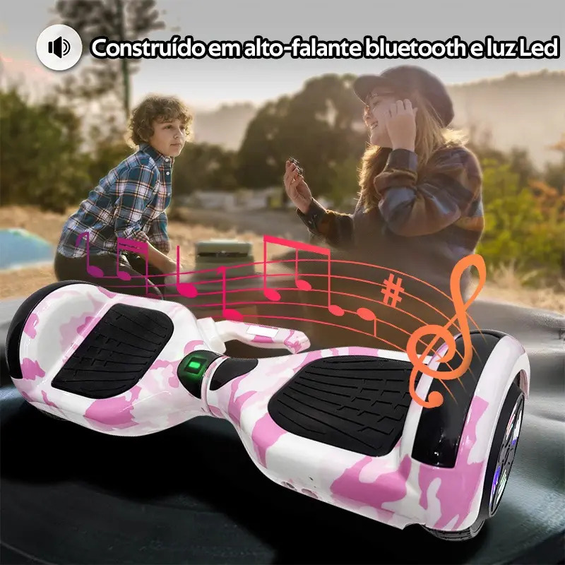 Hoverboard Elétrico com Bluetooth Egazza 3