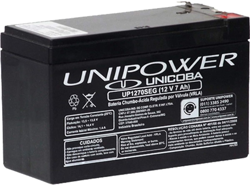 Bateria para Nobreak Interna Selada 2
