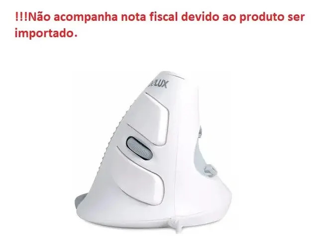 DeLux Mouse Ergonômico Vertical com Fio 2