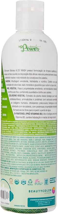 Shampoo Babosa Limpa e Hidrata 2