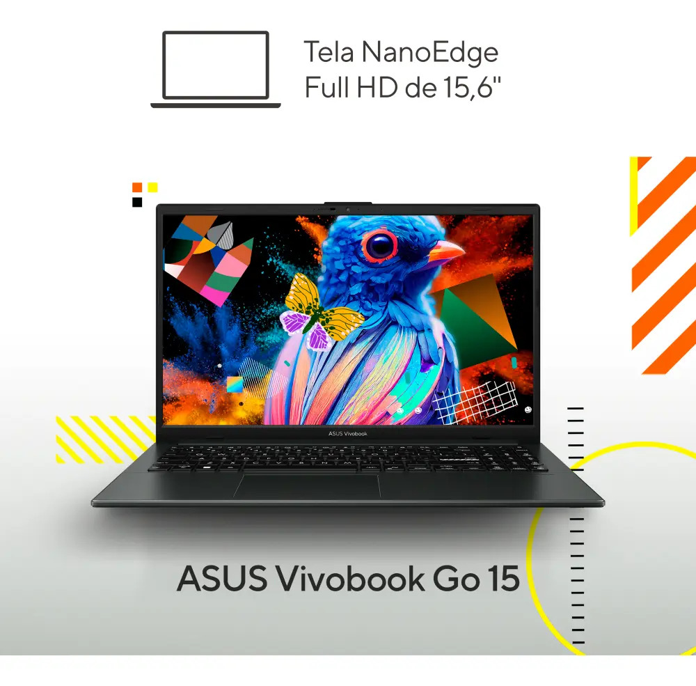 Notebook ASUS Vivobook Go 15 8 GB 512 GB SSD 4