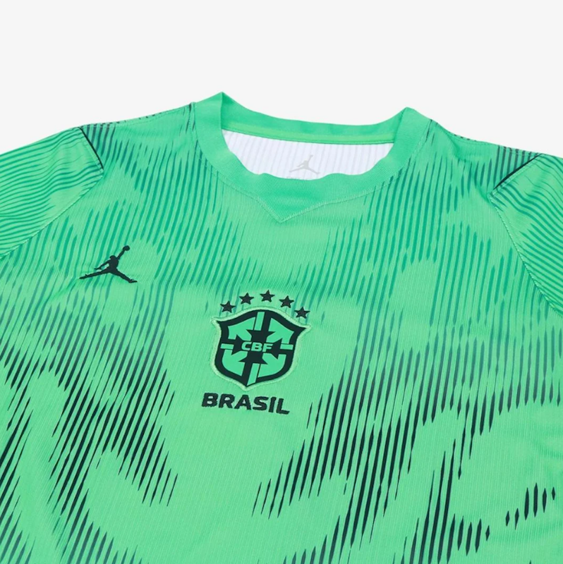 Camisa de Goleiro Brasil Jordan 2026/27 Torcedora Pro Feminina 4
