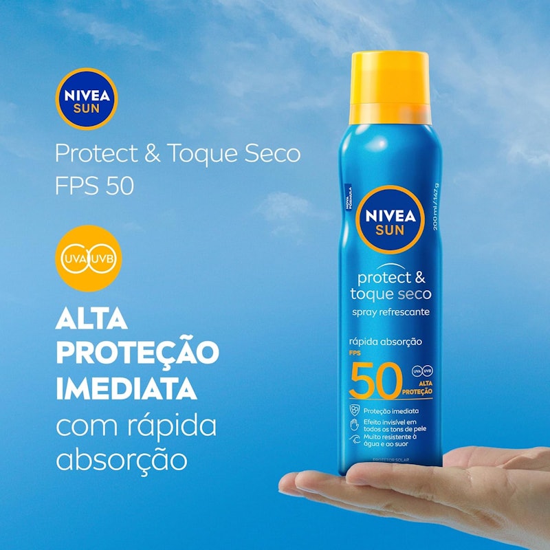 Protetor Solar Spray Protect & Toque Seco FPS50 2