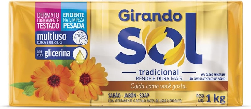 Sabão em Barra Tradicional 1