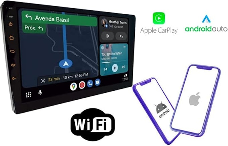 Multimídia Android CarPlay RS-915BR Prime 2