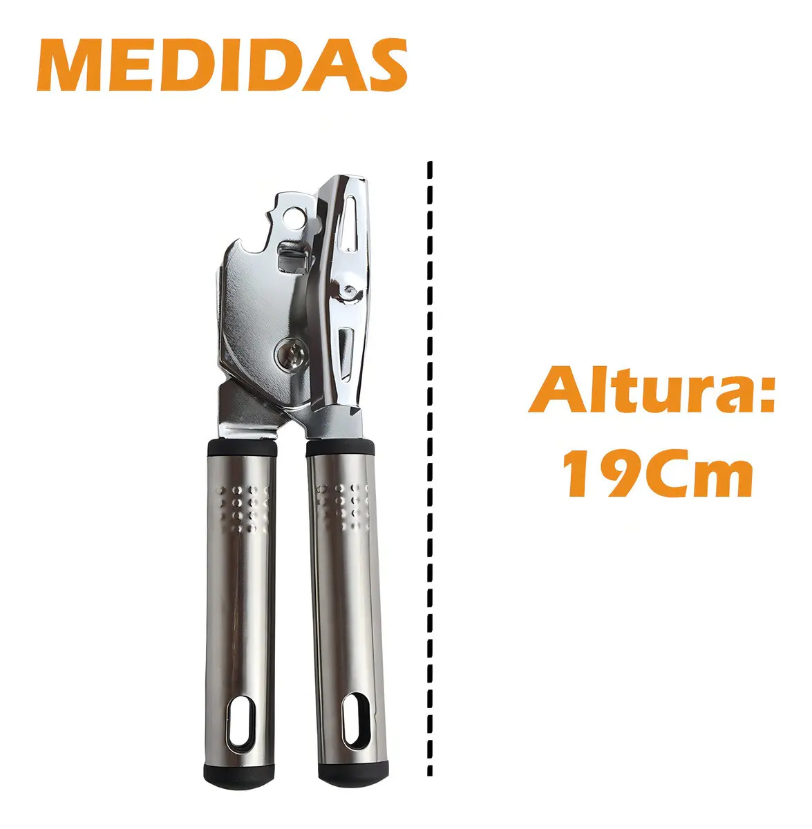 Mimo Style Abridor de Latas Manual de Aço Inox 5