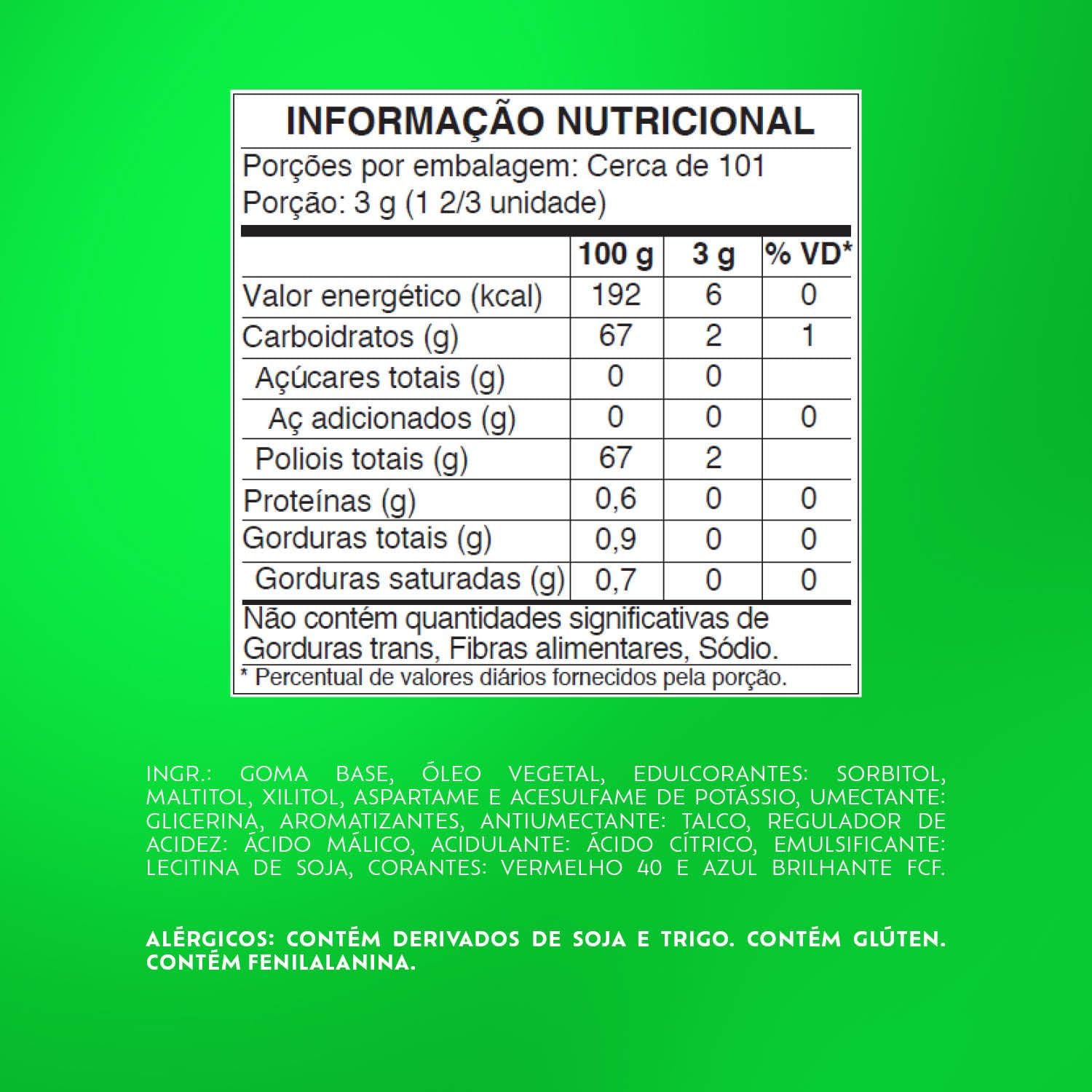 Chiclete Trident Melancia sem Açúcar 3