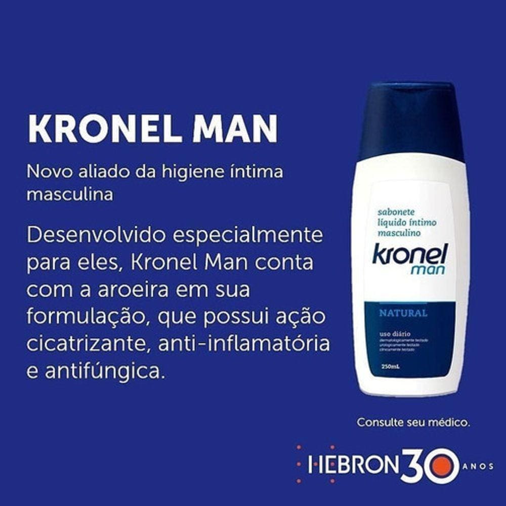 Kronel Man Sabonete Íntimo Masculino 3