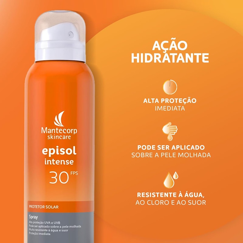 Protetor Solar Corpo e Rosto Intense FPS 30 2