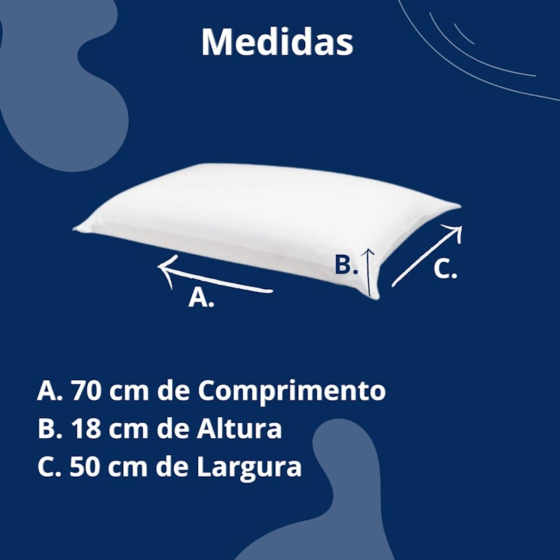 Travesseiro Nasa Original Viscoelástico Hipoalergênico Alto 3