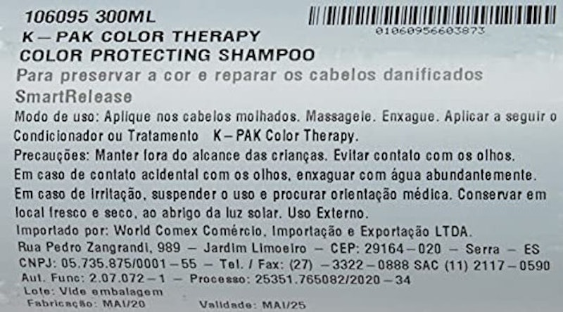 Shampoo para Cabelos Danificados – Joico K-Pak Color Therapy 3