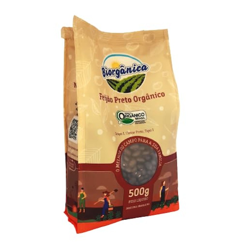 Feijão Preto Orgânico Biorgânica 500 g 1