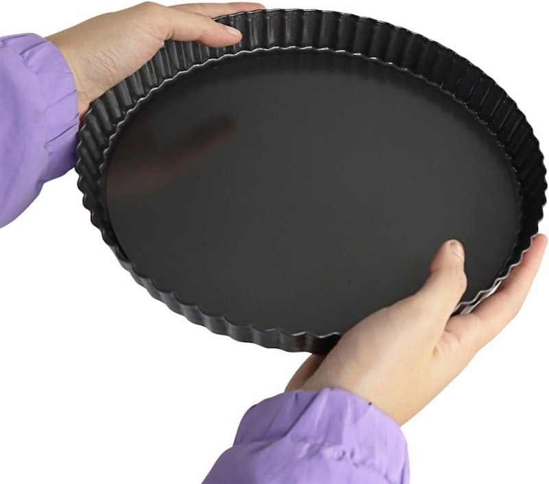 Kit 2 Forma de Torta Redonda com Fundo Removível Antiaderente 2
