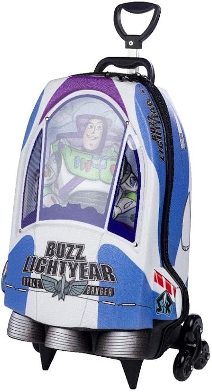 Mochila Infantil com Rodinha Toy Story Buzz Nave 2