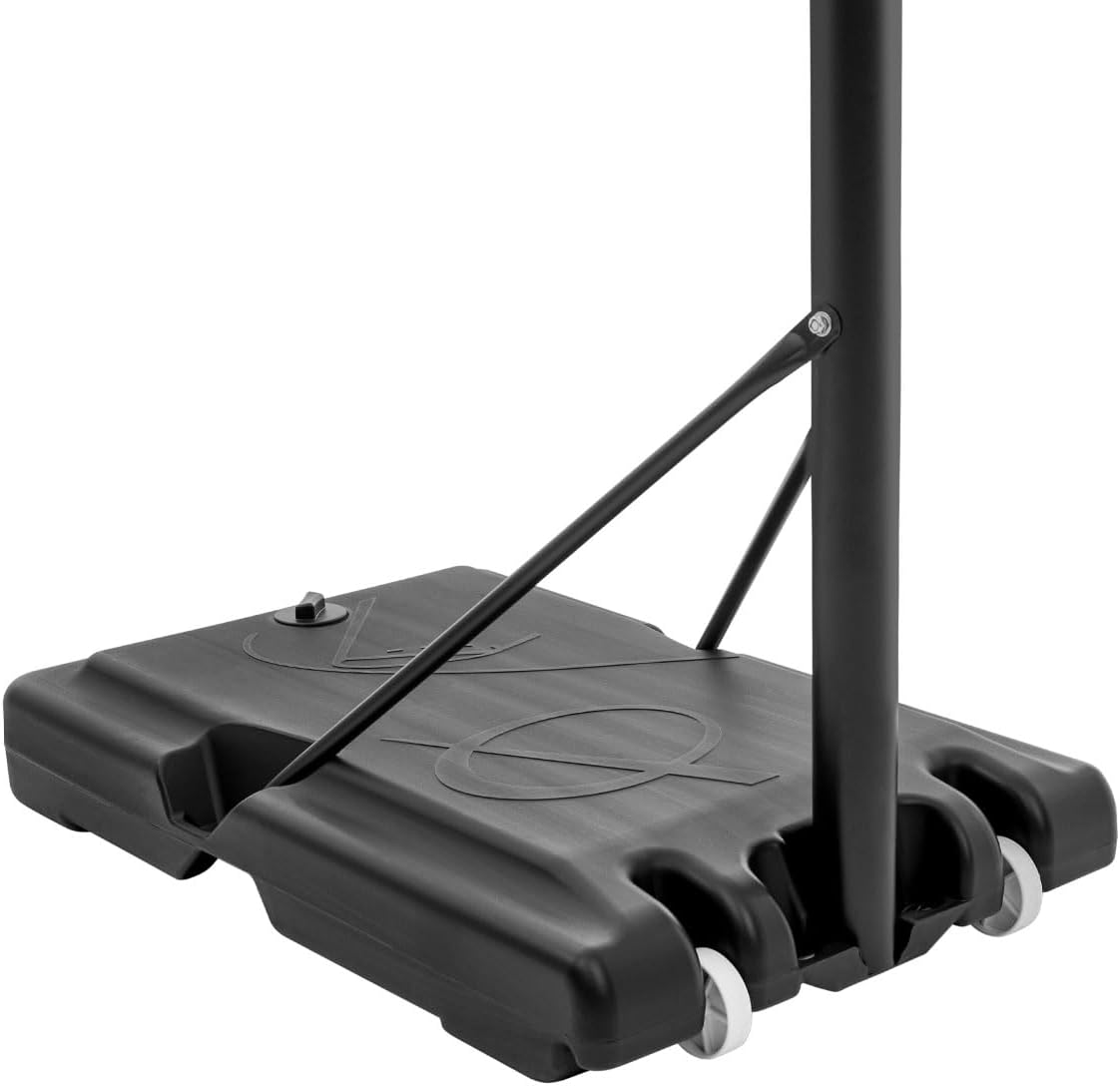 Tabela de Basquete Portátil Altura Ajustável até 3,05 m Aro 45 cm 4