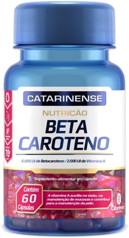 Beta Caroteno - 60 Cápsulas 1