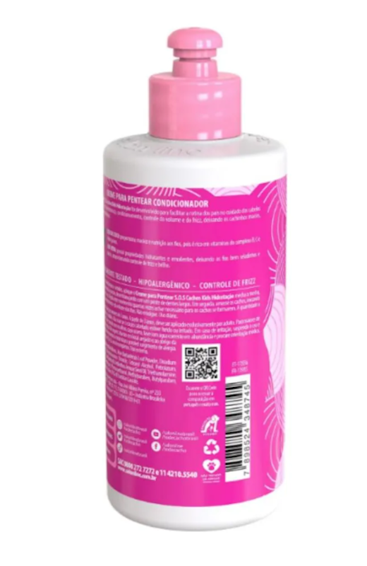 Creme para Pentear SOS Cachos Kids Hidratação 4