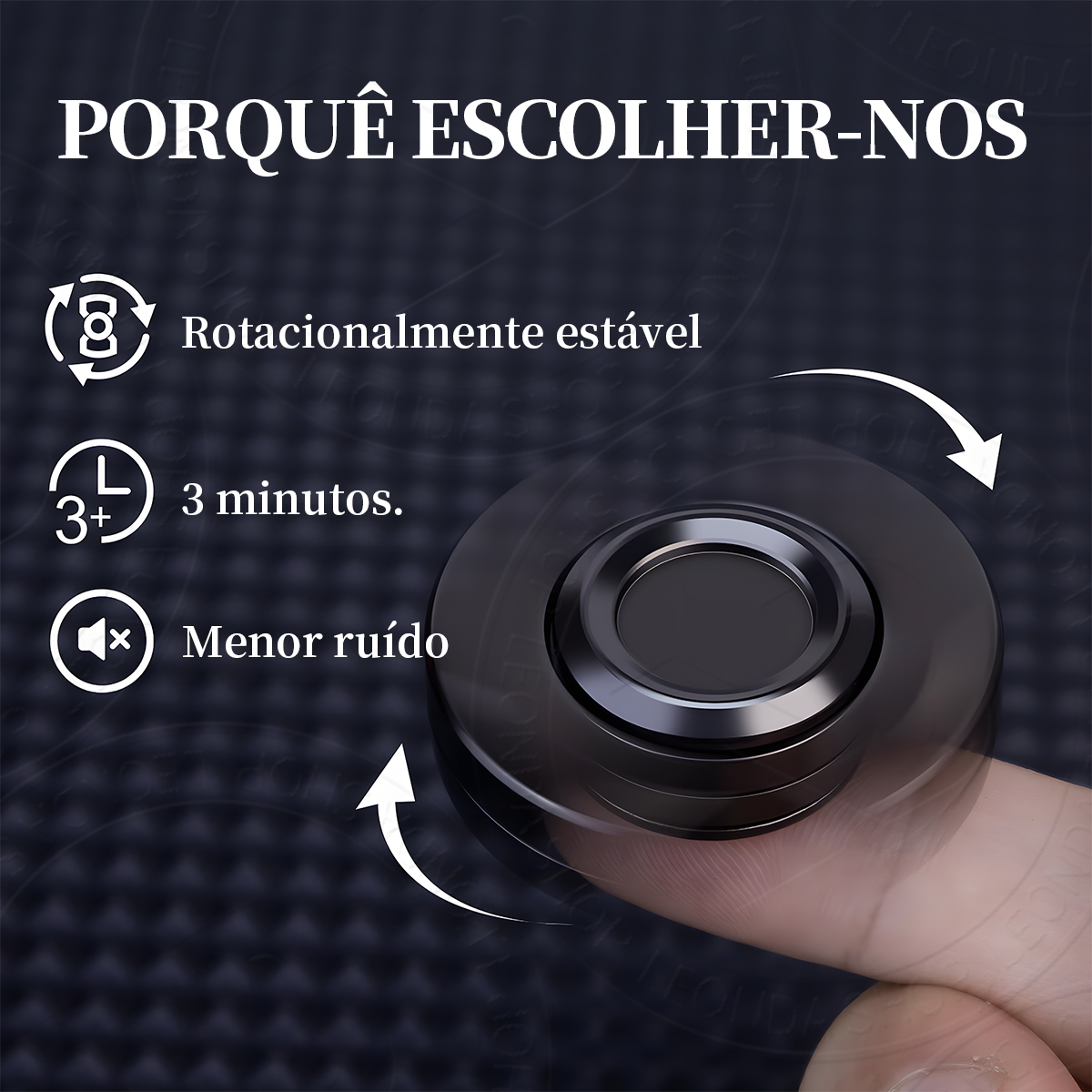 Giroscópio de Ponta de Dedo de Metal 2