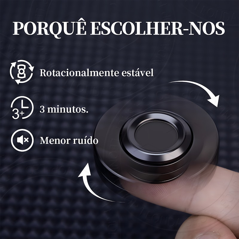 Giroscópio de Ponta de Dedo de Metal 2