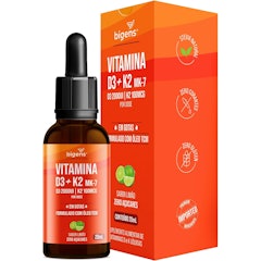 Vitamina D3 + K2 MK7 Gotas Bigens