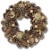 MABRUK Guirlanda de Natal Pinhas Dourado 34 cm 1