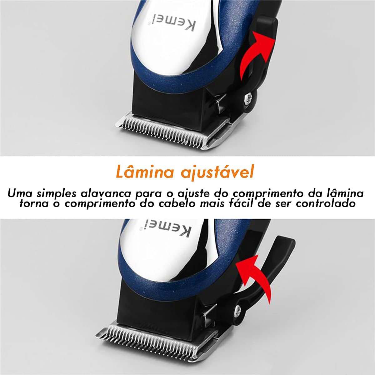 Máquina de Cortar Cabelo Profissional 4