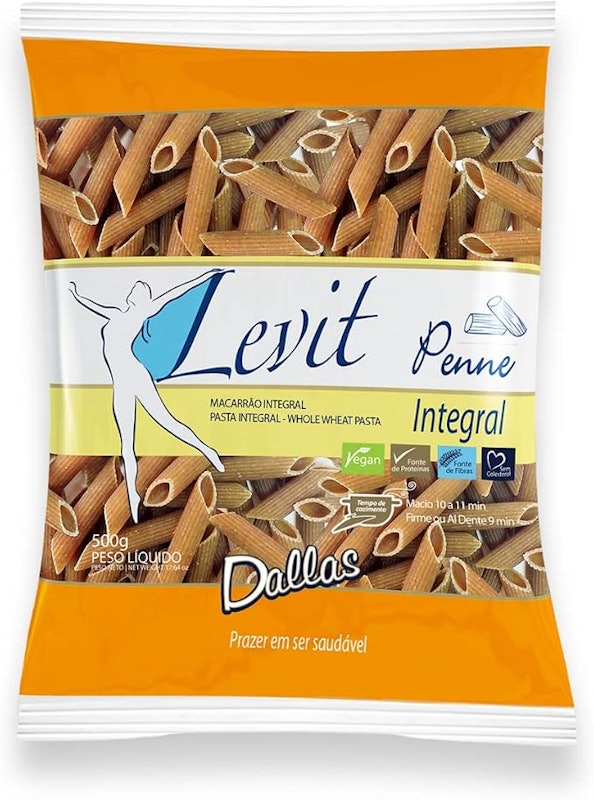 Macarrão Integral Penne Levit 1
