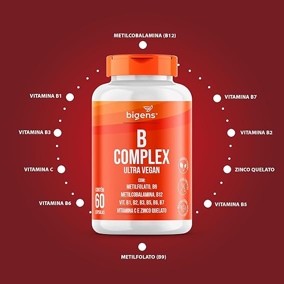 B complex | B9 + B12 + B1 + B2 + B3 + B5 + B6 e B7  3