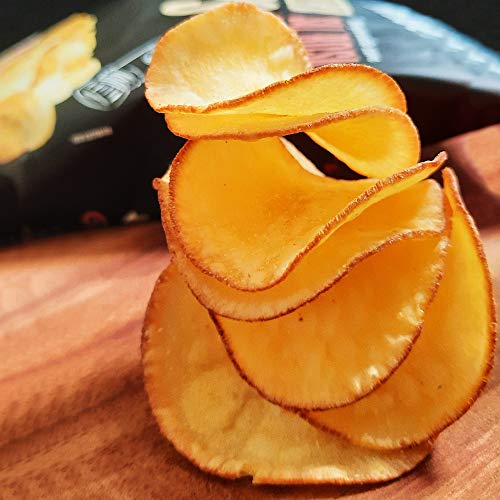 Chips de Mandioca Temperados com Sal Rosa do Himalaia 2