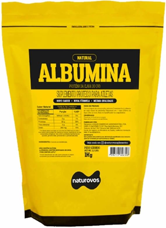 Albumina Naturovos Natural 1 kg 3