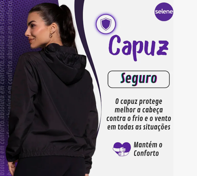 Jaqueta Corta Vento Selene 3