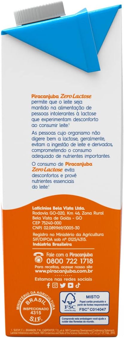 Leite Desnatado Zero Lactose 3