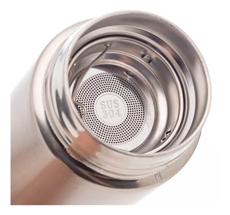 Garrafa Térmica de Aço Inox com Termômetro em LED 4
