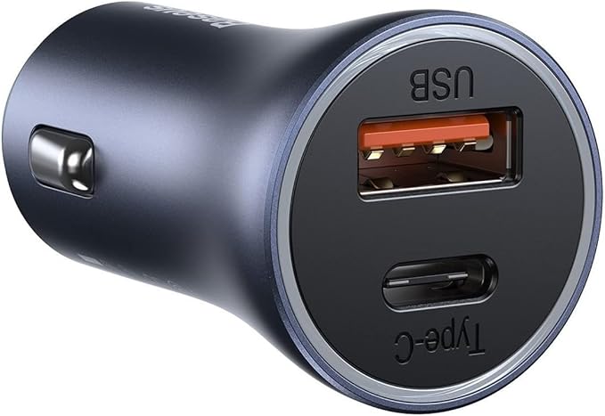 Carregador Veicular Baseus USB-A+USB-C 40 W 3