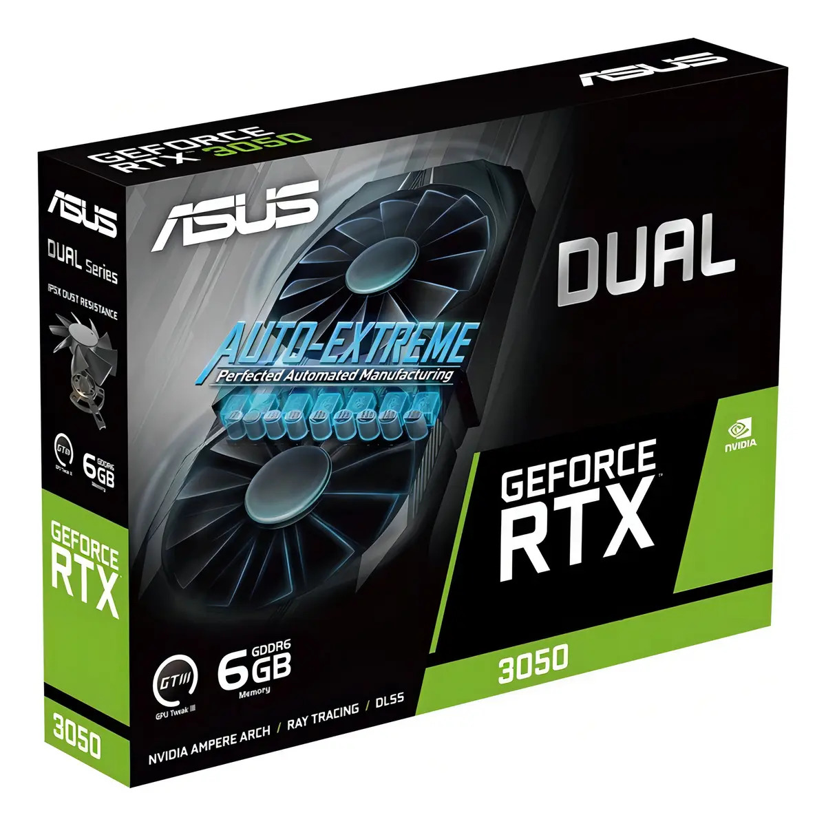 ASUS Dual GeForce RTX 3050 OC Edition 6 GB GDDR6 1