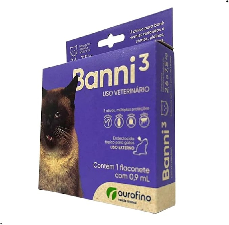 Antipulgas para Gatos Banni 3 2