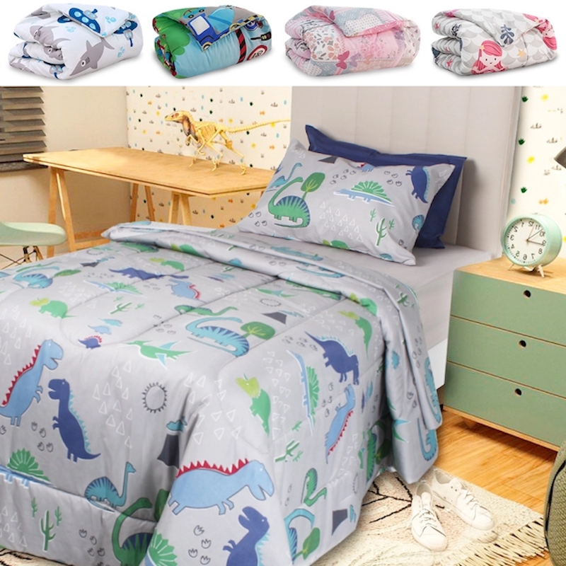 Edredom Infantil Solteiro Antialérgico Estampado 1
