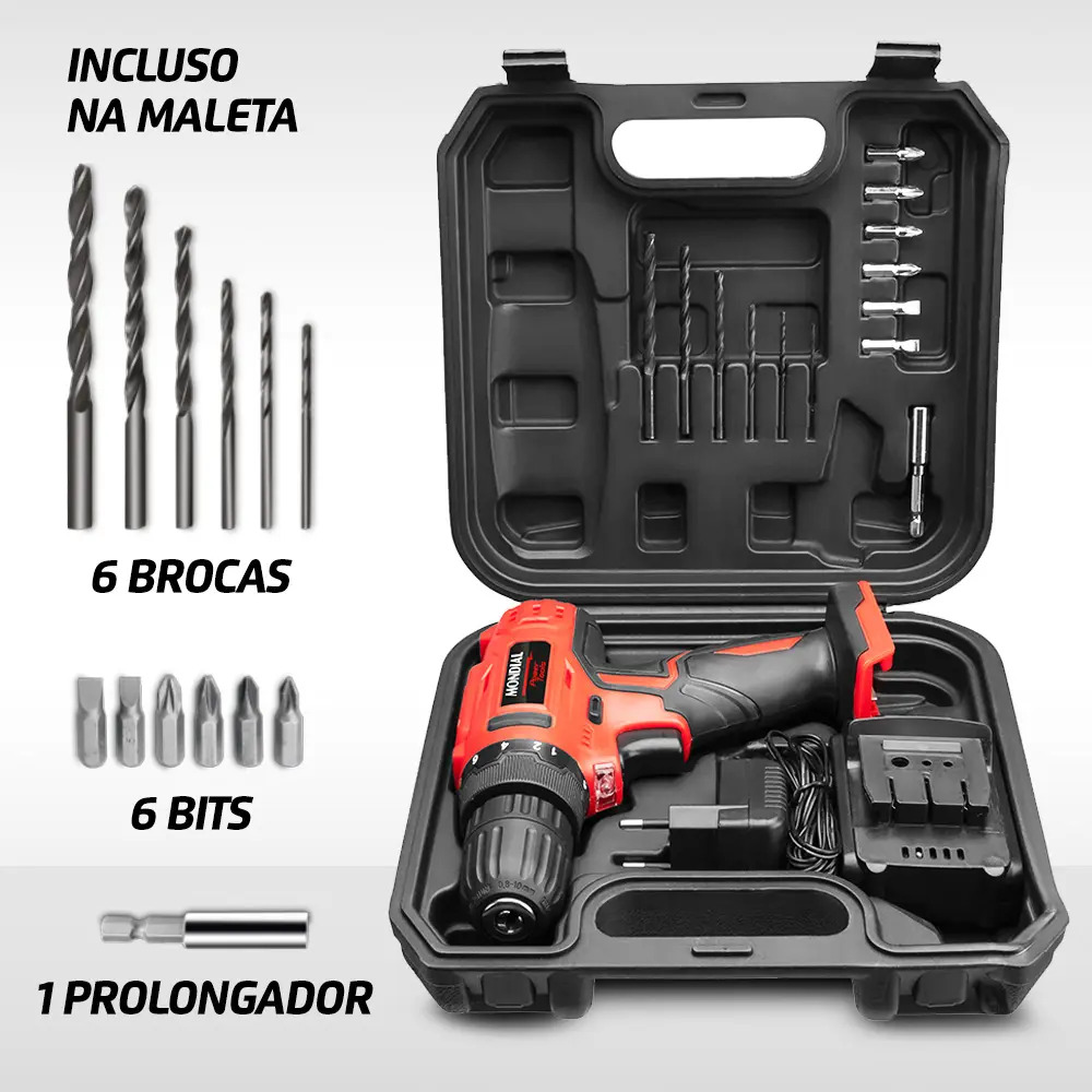 Parafusadeira e Furadeira Power Tools 5